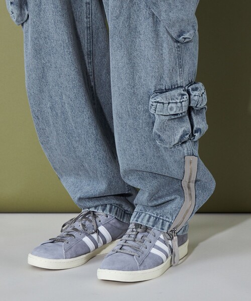 CITEN(シテン)の「<CITEN>マルチポケットデニムフライトパンツ(デニムパンツ・メンズ・ブラック/コバルトブルー・M/L)」の21枚目の写真