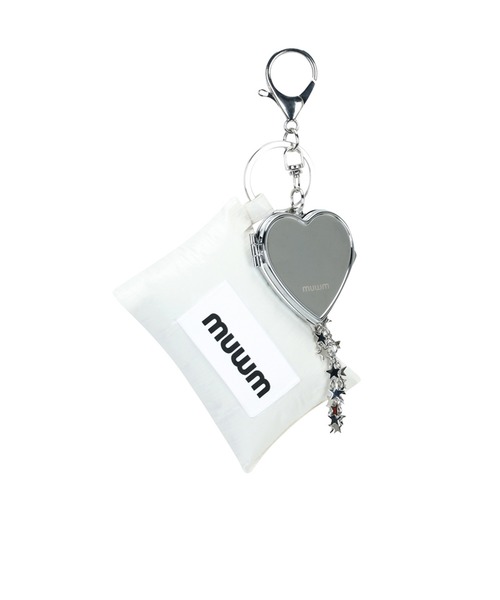 MUWM Heart Star Keyring /ムオン ハート・スター・キーリング（キーホルダー）｜MUWM（ムオン）