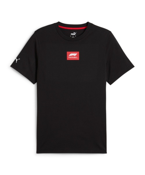 PUMA(プーマ)の「PUMA プーマ メンズ F1 ESS ロゴ 半袖 Tシャツ +(Tシャツ/カットソー・メンズ・ブラック/ホワイト・SMALL/X-LARGE/MEDIUM/LARGE/X-SMALL)」の2枚目の写真