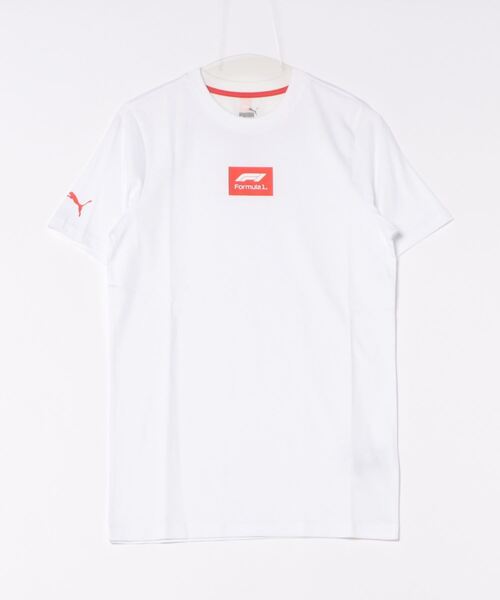 PUMA(プーマ)の「PUMA プーマ メンズ F1 ESS ロゴ 半袖 Tシャツ +(Tシャツ/カットソー・メンズ・ブラック/ホワイト・SMALL/X-LARGE/MEDIUM/LARGE/X-SMALL)」の8枚目の写真