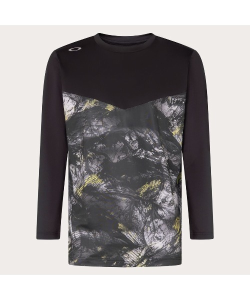 OAKLEY(オークリー)の「オークリー STRIKING UTILITY LS TEE 5.0 / ロングTシャツ/ ロンT/TRAINING スポーツ・トレーニング/紫外線対策/ OAKLEY(Tシャツ/カットソー・メンズ・ブラック/ネイビー・S/M/L/XL)」の12枚目の写真