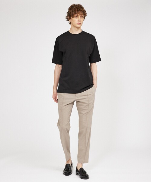 DESIGNWORKS(デザインワークス)の「【定番人気】超度詰微起毛スムース クルーネック 半袖Tシャツ(Tシャツ/カットソー・メンズ・ブラック/ホワイト・44/46/48/52/50)」の18枚目の写真