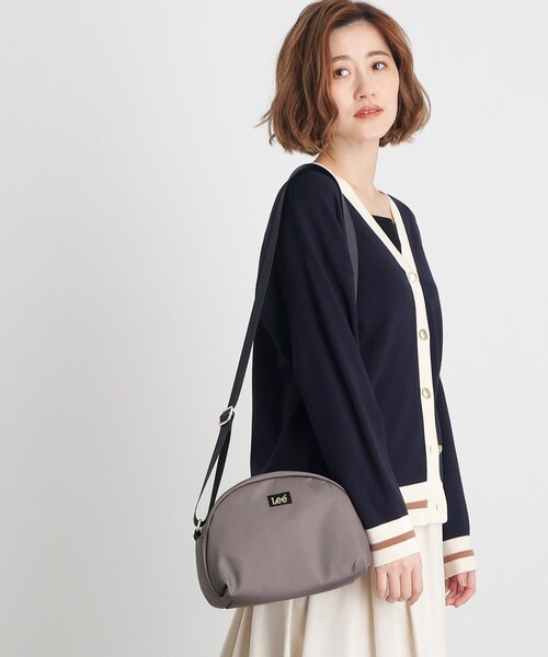 Lee（リー）の「【Lee別注】サークルボディショルダー（ショルダーバッグ・レディース・ダークグレー/ブラック/チェック/レオパード/アイボリー系1・00）」の6枚目の写真