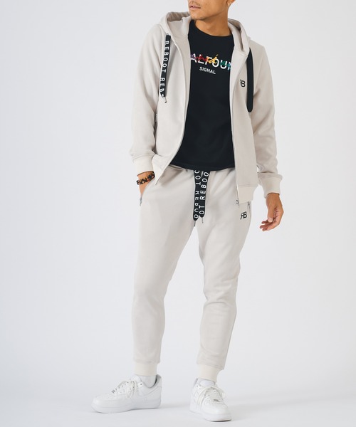 EVOLUTION(エボリューション)の「フェイクスウェード / リラックスジョガーパンツ(その他パンツ・メンズ・ベージュ/グレー/ブラック・LARGE/MEDIUM/X-LARGE)」の7枚目の写真