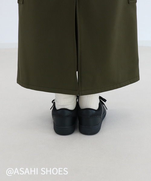 ASAHI SHOES（アサヒシューズ）の「WIMBLEDON/ウィンブルドン スニーカー(W/B 050)（スニーカー・メンズ・ホワイト×ホワイト/ホワイト×ブラック/ブラック・21.0cm/22.0cm/22.5cm/23.0cm/23.5cm/24.0cm/24.5cm/25.0cm/25.5cm/26.0cm/26.5cm/27.0cm/28.0cm/21.5cm）」の9枚目の写真