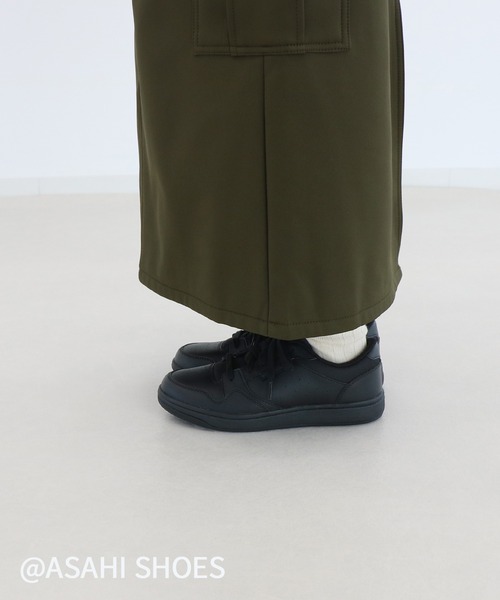 ASAHI SHOES（アサヒシューズ）の「WIMBLEDON/ウィンブルドン スニーカー(W/B 050)（スニーカー・メンズ・ホワイト×ホワイト/ホワイト×ブラック/ブラック・21.0cm/22.0cm/22.5cm/23.0cm/23.5cm/24.0cm/24.5cm/25.0cm/25.5cm/26.0cm/26.5cm/27.0cm/28.0cm/21.5cm）」の8枚目の写真