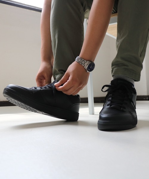 ASAHI SHOES（アサヒシューズ）の「WIMBLEDON/ウィンブルドン スニーカー(W/B 050)（スニーカー・メンズ・ホワイト×ホワイト/ホワイト×ブラック/ブラック・21.0cm/22.0cm/22.5cm/23.0cm/23.5cm/24.0cm/24.5cm/25.0cm/25.5cm/26.0cm/26.5cm/27.0cm/28.0cm/21.5cm）」の11枚目の写真