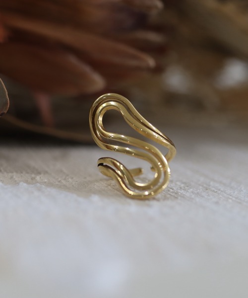 Rechic（リシック）の「S字リング（リング・レディース・ゴールド/シルバー・FREE）」の4枚目の写真
