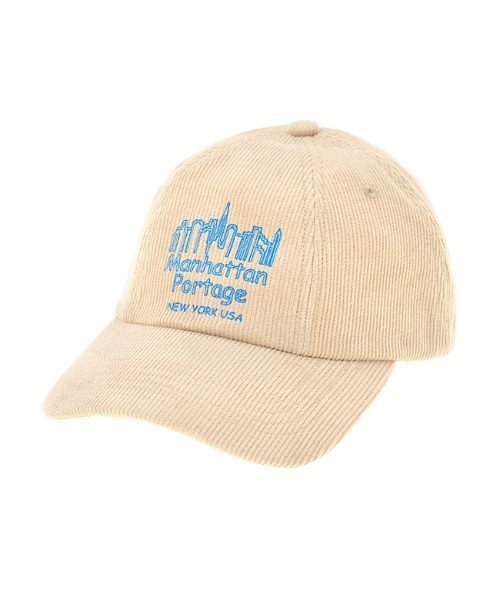 Manhattan Portage（マンハッタンポーテージ）の「Corduroy Panel Shift Cap（キャップ・メンズ・ブラック/ベージュ/レッド・FREE）」の2枚目の写真