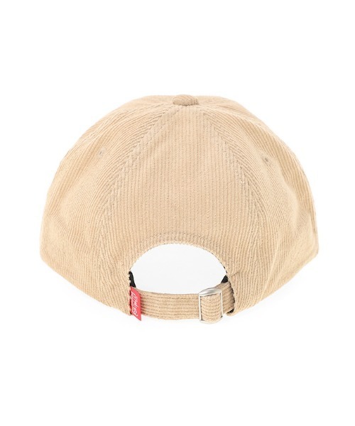 Manhattan Portage（マンハッタンポーテージ）の「Corduroy Panel Shift Cap（キャップ・メンズ・ブラック/ベージュ/レッド・FREE）」の6枚目の写真