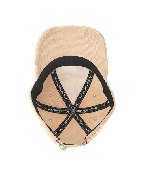 Manhattan Portage（マンハッタンポーテージ）の「Corduroy Panel Shift Cap（キャップ・メンズ・ブラック/ベージュ/レッド・FREE）」の7枚目の写真