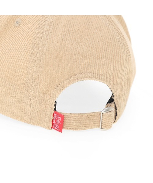 Manhattan Portage（マンハッタンポーテージ）の「Corduroy Panel Shift Cap（キャップ・メンズ・ブラック/ベージュ/レッド・FREE）」の8枚目の写真