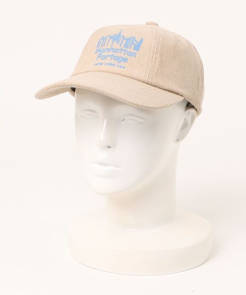Manhattan Portage（マンハッタンポーテージ）の「Corduroy Panel Shift Cap（キャップ・メンズ・ブラック/ベージュ/レッド・FREE）」の12枚目の写真