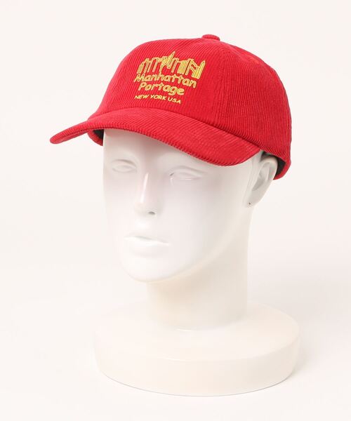 Manhattan Portage（マンハッタンポーテージ）の「Corduroy Panel Shift Cap（キャップ・メンズ・ブラック/ベージュ/レッド・FREE）」の13枚目の写真