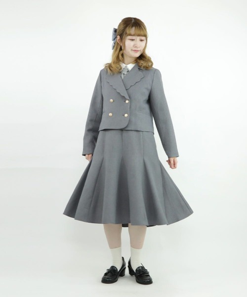 F i.n.t（フィント）の「【セットアップ対応】フラップデザインナローフレアースカート/fint（スカート・レディース・ピンクベージュ/グレー・FREE）」の8枚目の写真