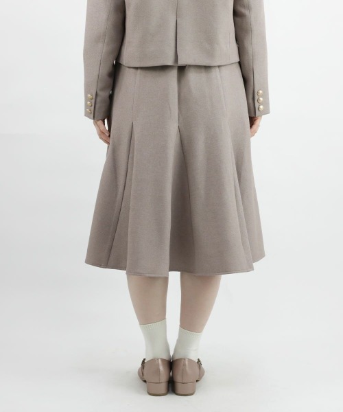 F i.n.t（フィント）の「【セットアップ対応】フラップデザインナローフレアースカート/fint（スカート・レディース・ピンクベージュ/グレー・FREE）」の16枚目の写真
