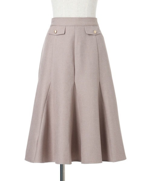 F i.n.t（フィント）の「【セットアップ対応】フラップデザインナローフレアースカート/fint（スカート・レディース・ピンクベージュ/グレー・FREE）」の18枚目の写真