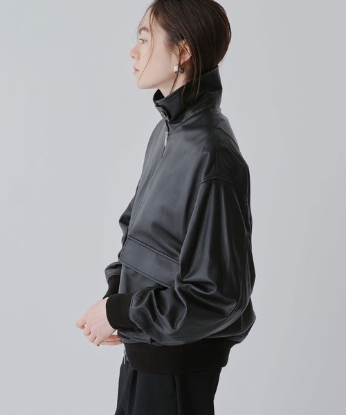 Whim Gazette（ウィムガゼット）の「【GEMINI】レザーブルゾン