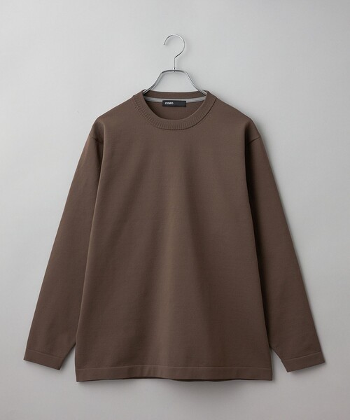 RONEL(ロネル)の「ライトウェイトクルーネックニット(ニット/セーター・メンズ・ブラック/オリーブ/ダークブラウン・M/L/S)」の9枚目の写真