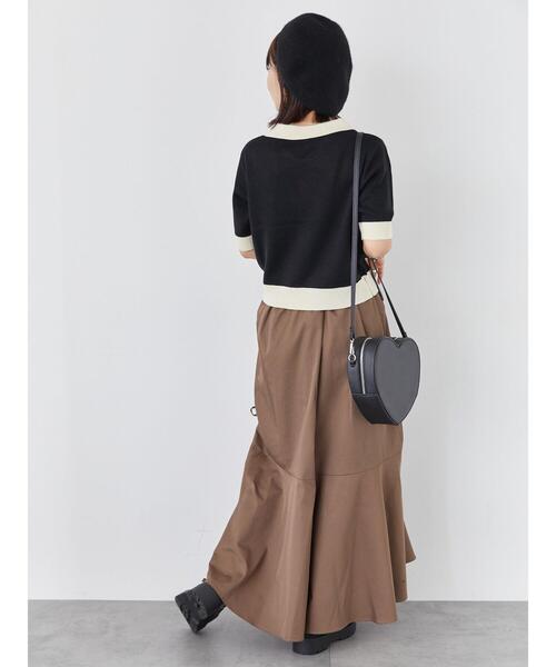 ehka sopo（エヘカソポ）の「ハート型ミニショルダーバッグ（ハンドバッグ・レディース・シルバー/キナリ/ブラック・F）」の12枚目の写真