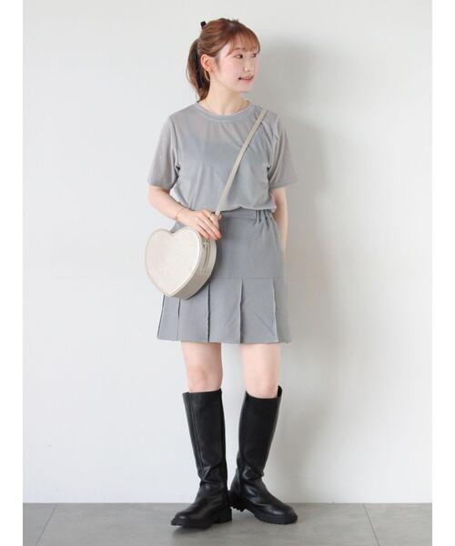 ehka sopo（エヘカソポ）の「ハート型ミニショルダーバッグ（ハンドバッグ・レディース・シルバー/キナリ/ブラック・F）」の22枚目の写真