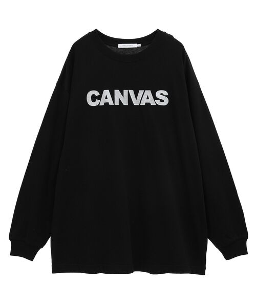 AMERICAN HOLIC(アメリカンホリック)の「CANVASロゴカットプルオーバー(Tシャツ/カットソー・レディース・オフホワイト/ブラック・M/L)」の22枚目の写真