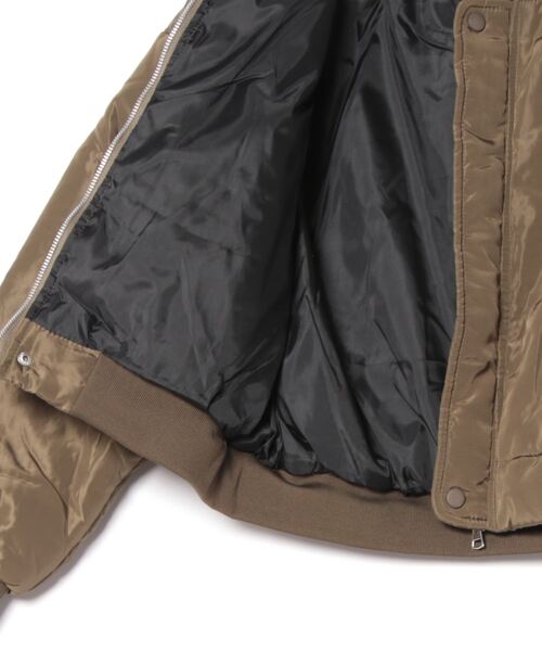 urge：（アージコロン ）の「【URGE：】MA-1 ブルゾン ジャケット（ブルゾン・レディース・グリーン・LARGE/SMALL/MEDIUM）」の2枚目の写真