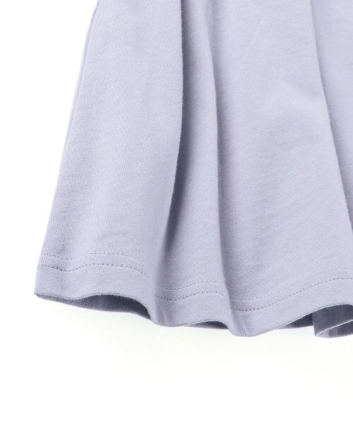 BRANSHES（ブランシェス）の「肩リボンカットソーワンピース（ワンピース・キッズ・アイボリー/ラベンダー・110/120/100/130/90/140/150）」の10枚目の写真