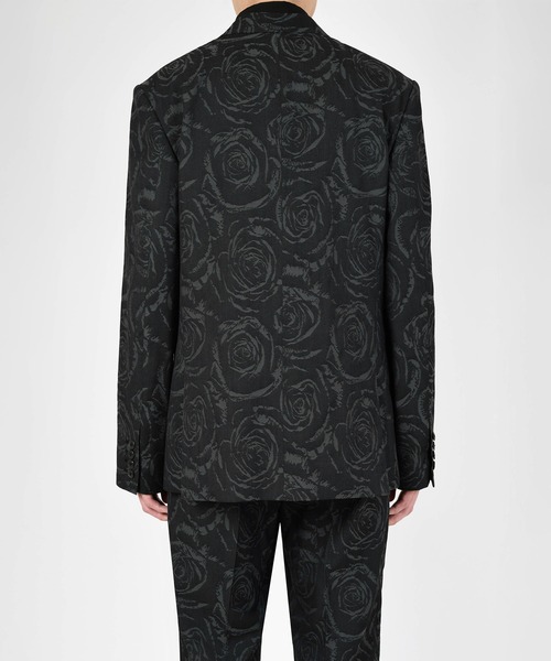 LAD MUSICIAN(ラッドミュージシャン)の「ROSE STANDARD 1B JACKET(テーラードジャケット・メンズ・ブラック×グレー・46/44/42)」の5枚目の写真