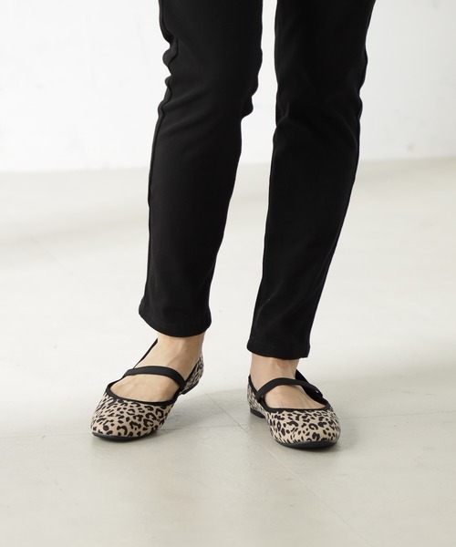 FOUND GOOD（ファウンドグッド）の「ストラップバレエ（バレエシューズ・レディース・グレー系2/ブラウン系/ブラック・L/XL/S/M）」の3枚目の写真