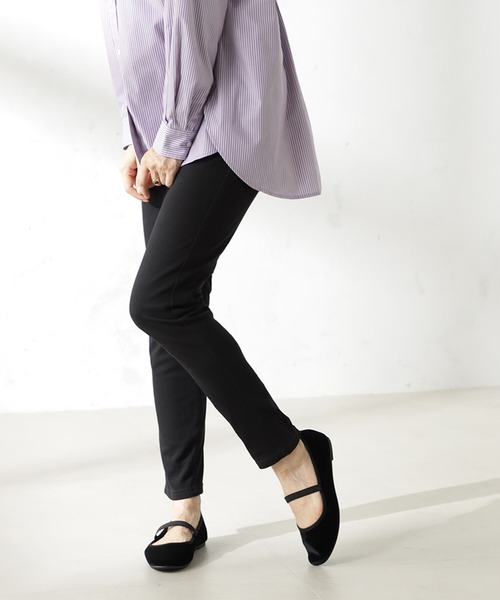 FOUND GOOD（ファウンドグッド）の「ストラップバレエ（バレエシューズ・レディース・グレー系2/ブラウン系/ブラック・L/XL/S/M）」の4枚目の写真