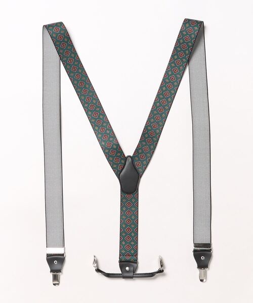 SPINNS（スピンズ）の「【4デザイン】柄サスペンダー（サスペンダー・メンズ・レッド系その他/グリーン系その他/グリーン系その他2/ブラック系その他・ONESIZE）」の5枚目の写真
