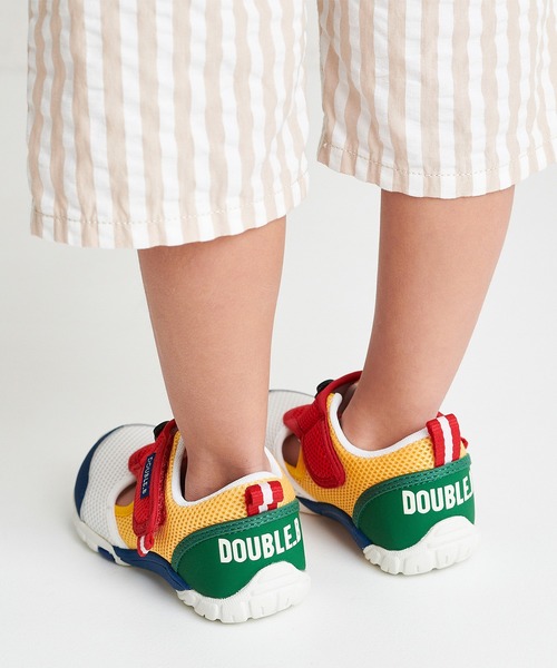 DOUBLE_B（ダブルビー）の「ダブルラッセルキッズシューズ（スニーカー・キッズ・グリーン/マルチ・19cm/18cm/17cm/16cm）」の20枚目の写真