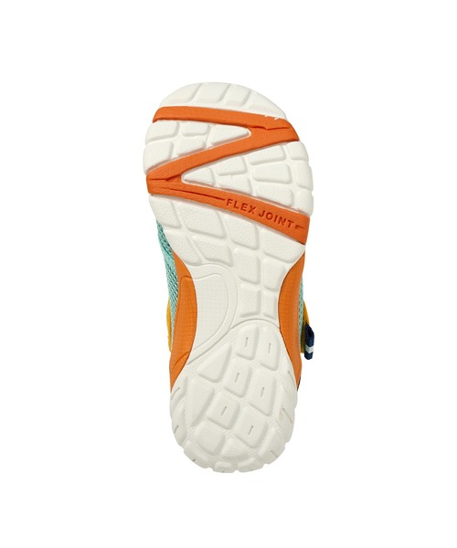 DOUBLE_B（ダブルビー）の「ダブルラッセルキッズシューズ（スニーカー・キッズ・グリーン/マルチ・19cm/18cm/17cm/16cm）」の12枚目の写真