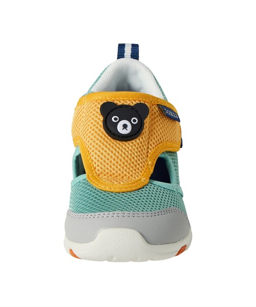 DOUBLE_B（ダブルビー）の「ダブルラッセルキッズシューズ（スニーカー・キッズ・グリーン/マルチ・19cm/18cm/17cm/16cm）」の19枚目の写真