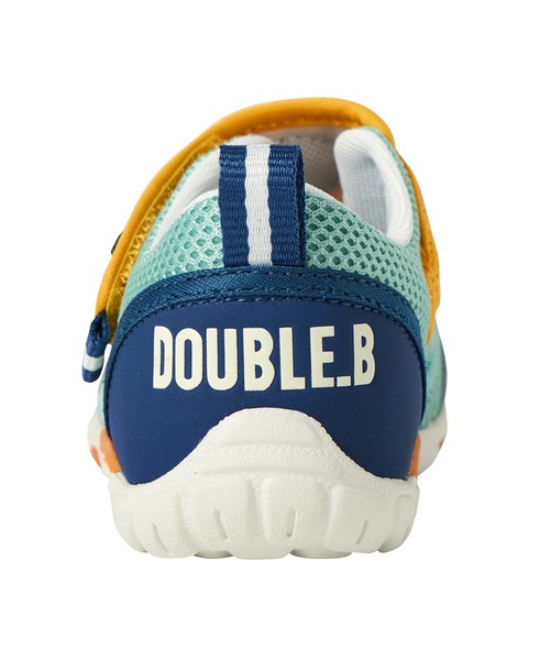 DOUBLE_B（ダブルビー）の「ダブルラッセルキッズシューズ（スニーカー・キッズ・グリーン/マルチ・19cm/18cm/17cm/16cm）」の11枚目の写真