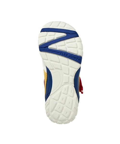 DOUBLE_B（ダブルビー）の「ダブルラッセルキッズシューズ（スニーカー・キッズ・グリーン/マルチ・19cm/18cm/17cm/16cm）」の7枚目の写真