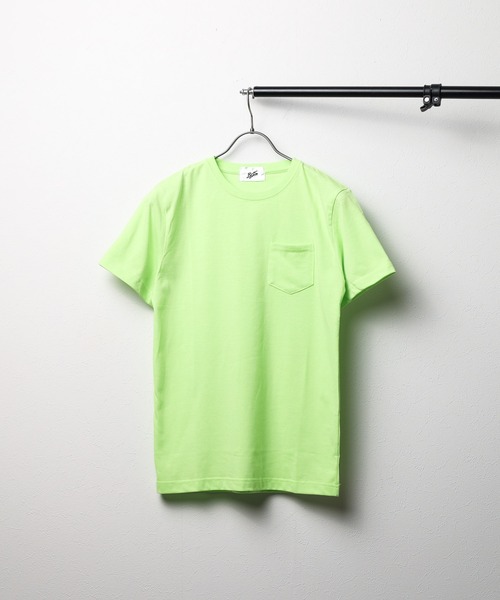 ARCHIVER(アーカイバ)の「無地半袖ポケット付きクルーネックTシャツ(Tシャツ/カットソー・レディース・ピンク/イエロー系その他/カーキ/ブラック/グレー/ネイビー/ピンク系その他/ホワイト・X-LARGE/LARGE/MEDIUM)」の7枚目の写真