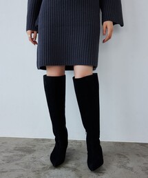 EMMEL REFINES | ＜EMMEL REFINES＞EM ニーハイ ポインテッド ブーツ(ブーツ)