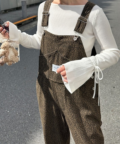 Alley Tokyo（アリートーキョー）の「リブ袖リボンぐるぐる巻きTOPS（ニット/セーター・レディース・サックスブルー/オフホワイト/グレー/ピンク/レッド・FREE）」の21枚目の写真
