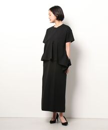 セール】バイカラービッグスリーブワンピース（ワンピース