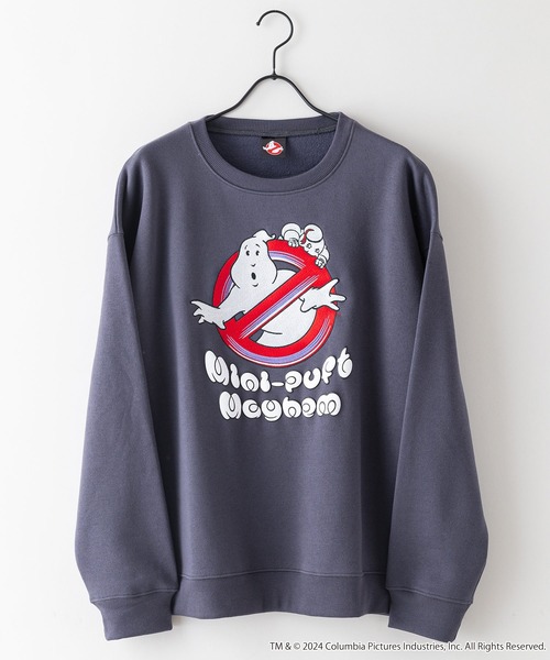 JEANS MATE(ジーンズメイト)の「【GHOSTBUSTERS/ゴーストバスターズ】オリジナルデザイン 裏起毛クルーネックスウェット(スウェット・メンズ・グレー系その他/ブラック系その他・X-LARGE/LARGE/MEDIUM)」の8枚目の写真