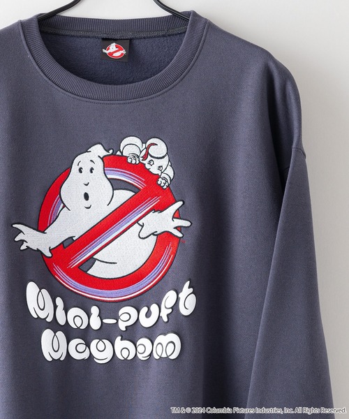 JEANS MATE(ジーンズメイト)の「【GHOSTBUSTERS/ゴーストバスターズ】オリジナルデザイン 裏起毛クルーネックスウェット(スウェット・メンズ・グレー系その他/ブラック系その他・X-LARGE/LARGE/MEDIUM)」の9枚目の写真