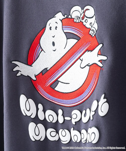 JEANS MATE(ジーンズメイト)の「【GHOSTBUSTERS/ゴーストバスターズ】オリジナルデザイン 裏起毛クルーネックスウェット(スウェット・メンズ・グレー系その他/ブラック系その他・X-LARGE/LARGE/MEDIUM)」の11枚目の写真