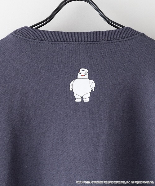 JEANS MATE(ジーンズメイト)の「【GHOSTBUSTERS/ゴーストバスターズ】オリジナルデザイン 裏起毛クルーネックスウェット(スウェット・メンズ・グレー系その他/ブラック系その他・X-LARGE/LARGE/MEDIUM)」の5枚目の写真