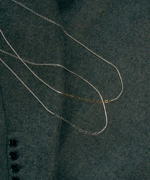 Circle Chain Snake Bracelet（ブレスレット）｜and cloud（アンドクラウド）