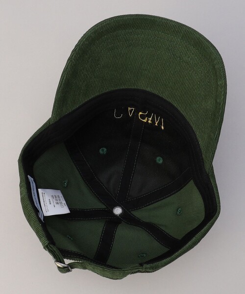 coen（コーエン）の「【カリフォルニアスポーツウェア】別注コーデュロイロゴワッペンキャップ（キャップ・メンズ・ブラック/ダークグリーン/ベージュ・FREE）」の5枚目の写真
