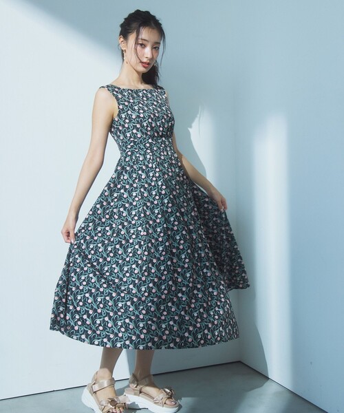 美品♡TOCCA トッカ リボン サンダル 24cm ストラップ くすみ