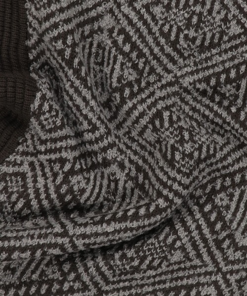 Lull（ルル）の「【Lull / ルル】セットアップ対応 / ジオメトリックニットタイトスカート（スカート・レディース・グレー/ベージュ・ONESIZE）」の21枚目の写真