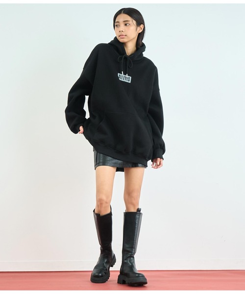 ANAP(アナップ)の「フェイクレザースカート(スカート・レディース・ブラック/ブラウン・S/M)」の9枚目の写真